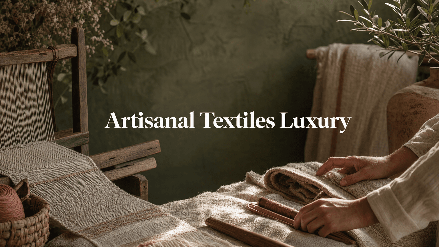 The transformative power of artisanal textiles in luxury travel